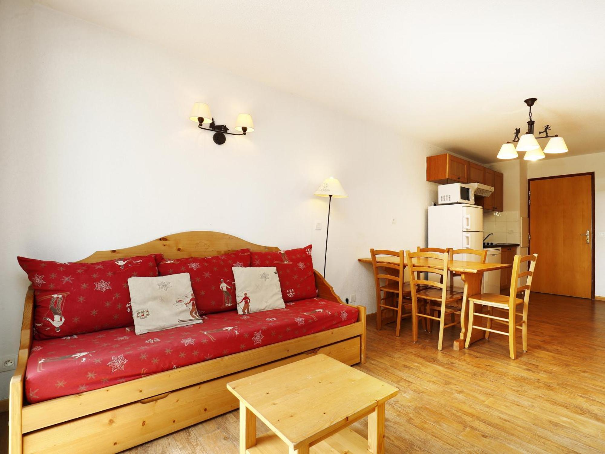 A209- Appartement 2 Pieces Cabine 6 Personnes Orcières Buitenkant foto